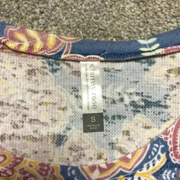 Whimsy Rose Sundance Top Baby Waffle Lightweight Shirt - Picture 8 of 9